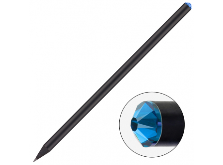 Bleistift, Kristall-Bleistift mit Preciosa® Kristall  bedrucken