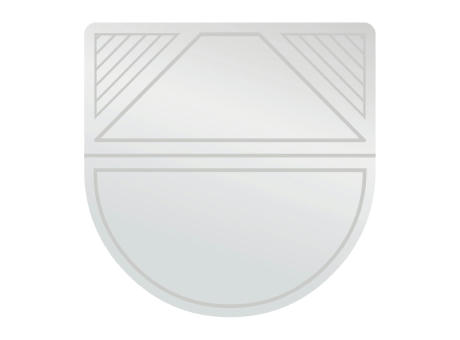 ROMINOX® Eckenklammer Corner Snap in Silber, idealer Mailingartikel für Dokumente, Büroklammer mit bis zu 10 Seiten Klemmkraft Werbeartikel