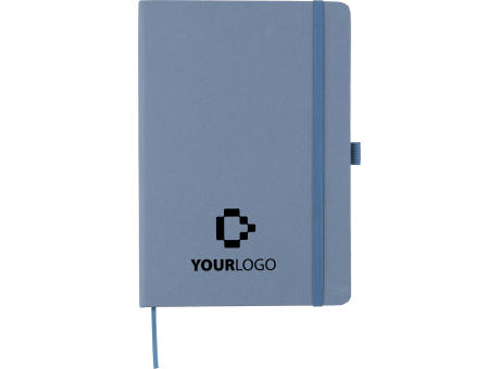 Recycelter Bioabfall und Karton-Notizbuch A5 Gertrud Werbeartikel