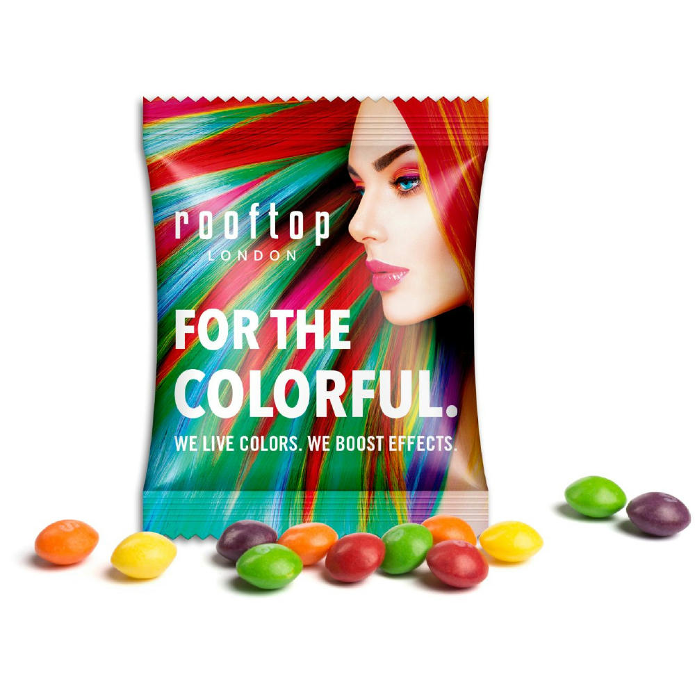 Skittles im Werbetütchen Werbeartikel