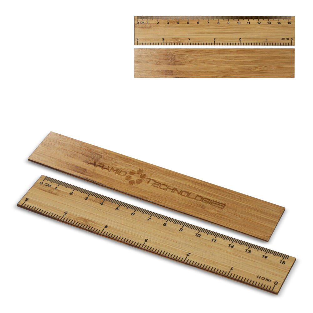 Product image Bambus-Lineal 15cm Werbeartikel