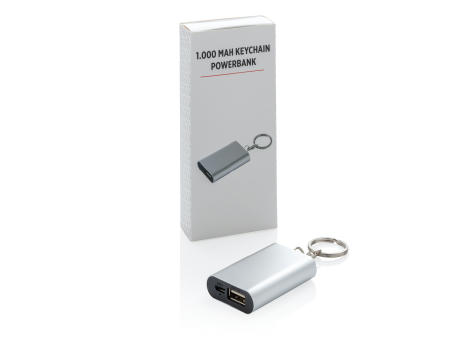 1.000 mAh Schlüsselanhänger Powerbank bedrucken