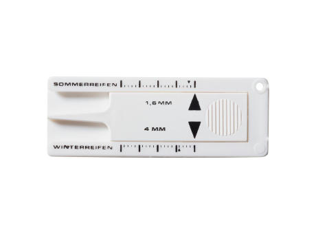 Product image Schlüsselanhänger "Reifenprofilmesser" Werbeartikel