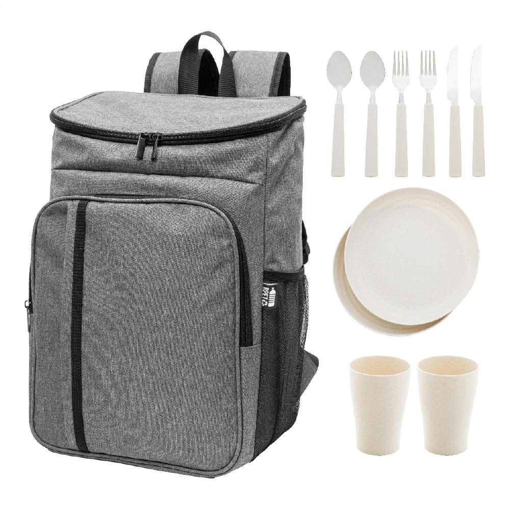 Product image Picknick-Kühlrucksack, RPET Duonic Werbeartikel