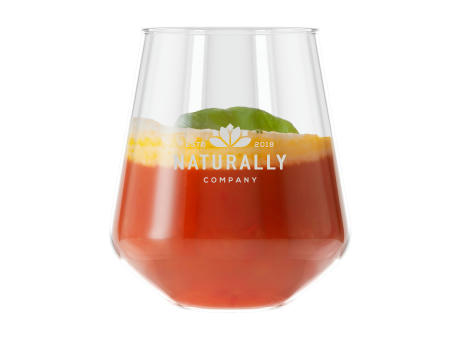 HappyGlass Lady Yoko Wasserglas Tritan 400 ml Werbeartikel