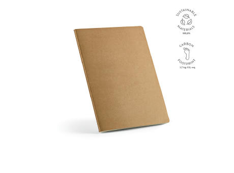 Bronte A4 Notizbuch.Softcover und Kartoneinband. FSC-zertifiziertes Papier bedrucken