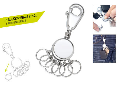 TROIKA Schlüsselanhänger PATENT bedrucken