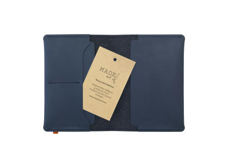 Recycled Leather Passport Holder Passhülle Werbeartikel