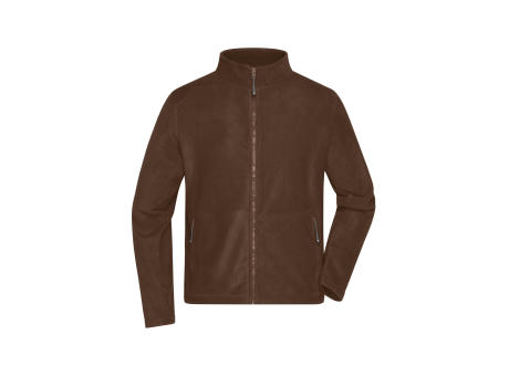 Men's Fleece Jacket - Fleecejacke mit Stehkragen im klassischen Design Werbeartikel