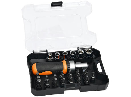 Bit-Set "Forte Pocket Driver 27 HC orange" Werbeartikel