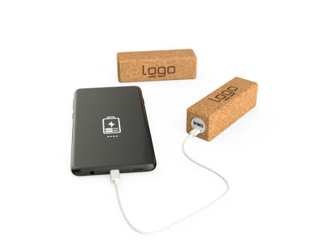 Powerbank Kork (FSC® zertifiziert) bedrucken