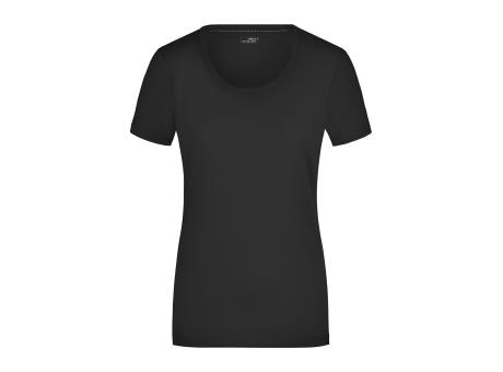 Product image Ladies' Stretch Round-T - T-Shirt aus weichem Elastic-Single-Jersey Werbeartikel