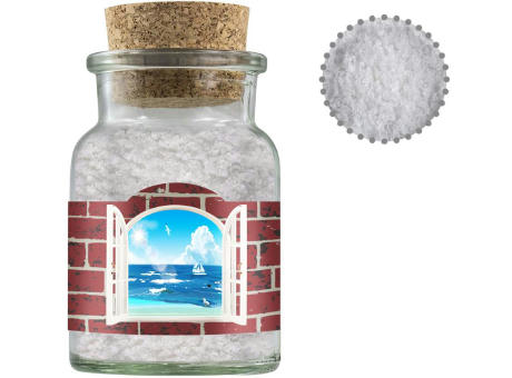 Product image Fleur de Sel, ca. 65g, Korkenglas Werbeartikel