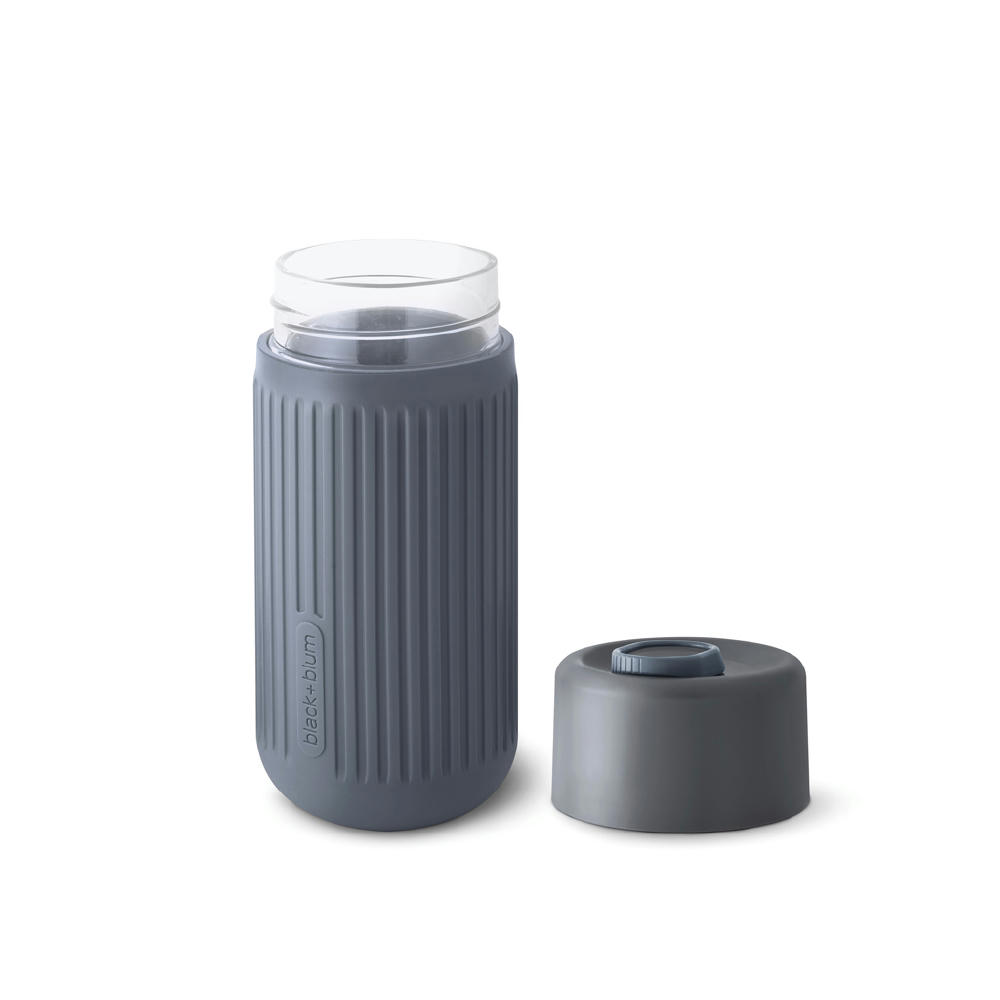 Black+Blum Glas-Reisebecher 340ml Werbeartikel