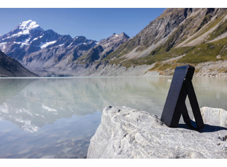 Skywave 10000mAh Solarpowerbank aus RCS recycelt. Kunststoff bedrucken