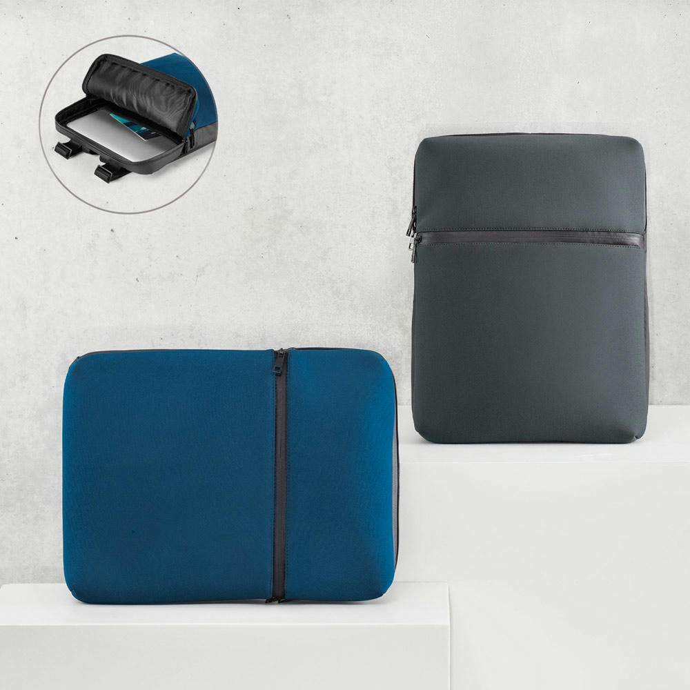 Product image URBAN BACKPACK. 14''Laptop-Rucksack aus Softshell und Tarpaulin Werbeartikel