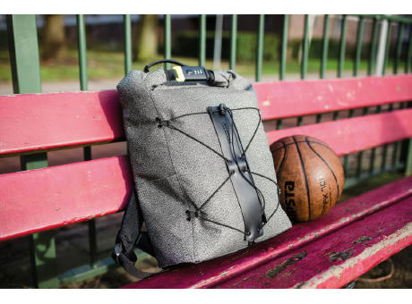 Urban schnitthemmender Anti-Diebstahl-Rucksack bedrucken