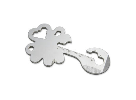 ROMINOX® Key Tool // Lucky Charm - 19 functions (Kleeblatt Glücksbringer) Werbeartikel