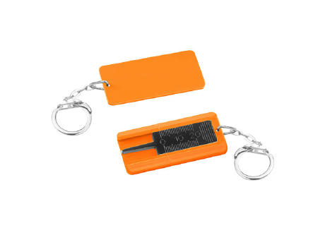 Prüfer schwarz, Gehäuse orange