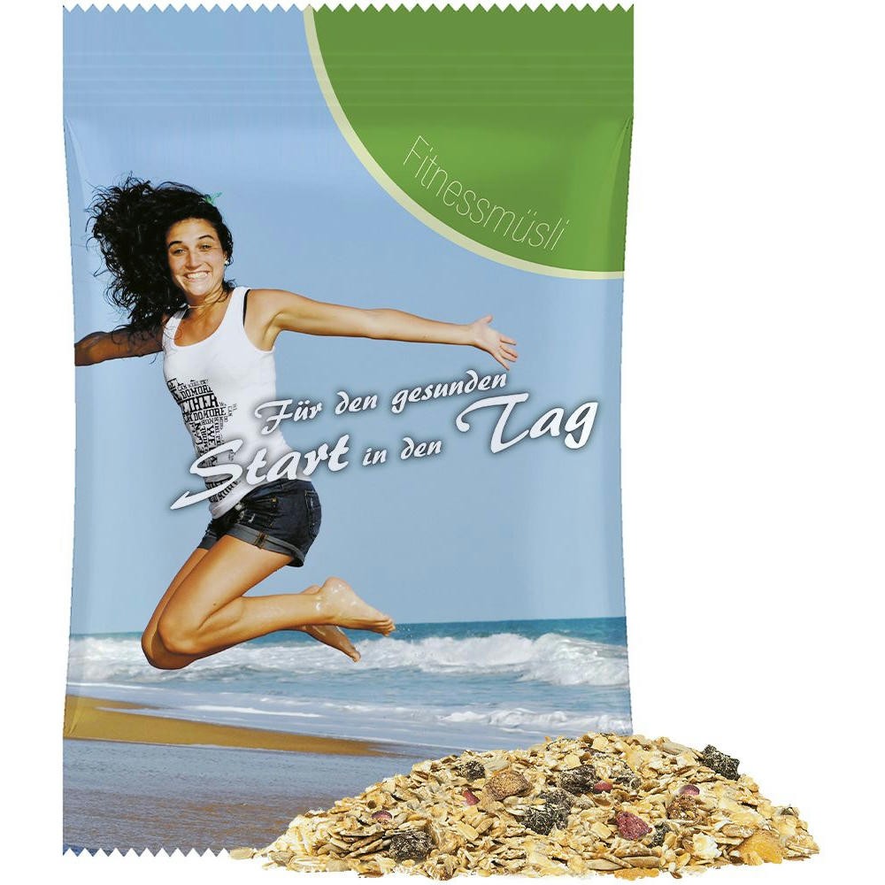 Product image Müsli Sauerkirsche, ca. 50g, Maxi-Tüte Werbeartikel