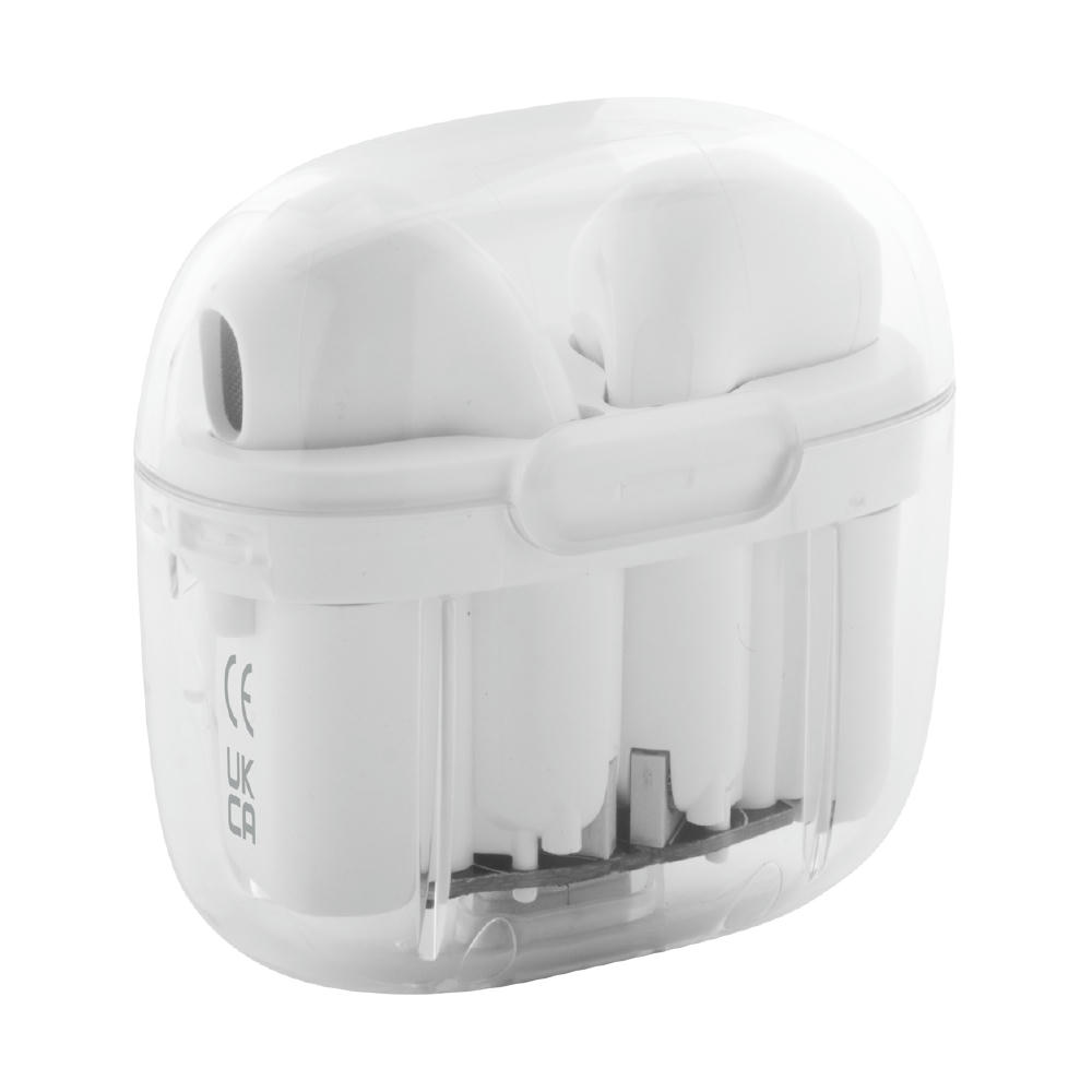 Product image Transparente drahtlose RABS-Kopfhörer Trance Werbeartikel