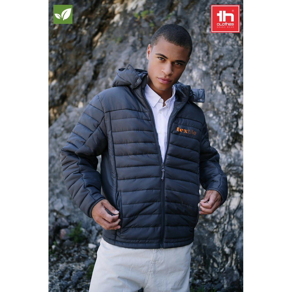 Product image THC SHIELD. Herren-Kapuzenjacke Werbeartikel