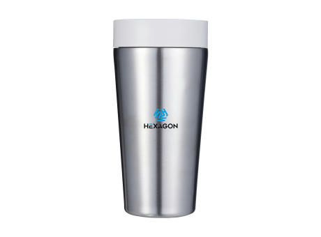 Circular&Co Recycled Stainless Steel Coffee Cup 340 ml Werbeartikel
