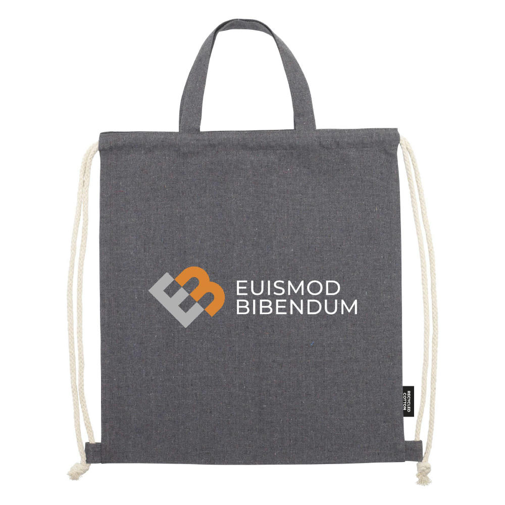 GRS Recycled Cotton PromoBag Plus (180 g/m²) Rucksack Werbeartikel