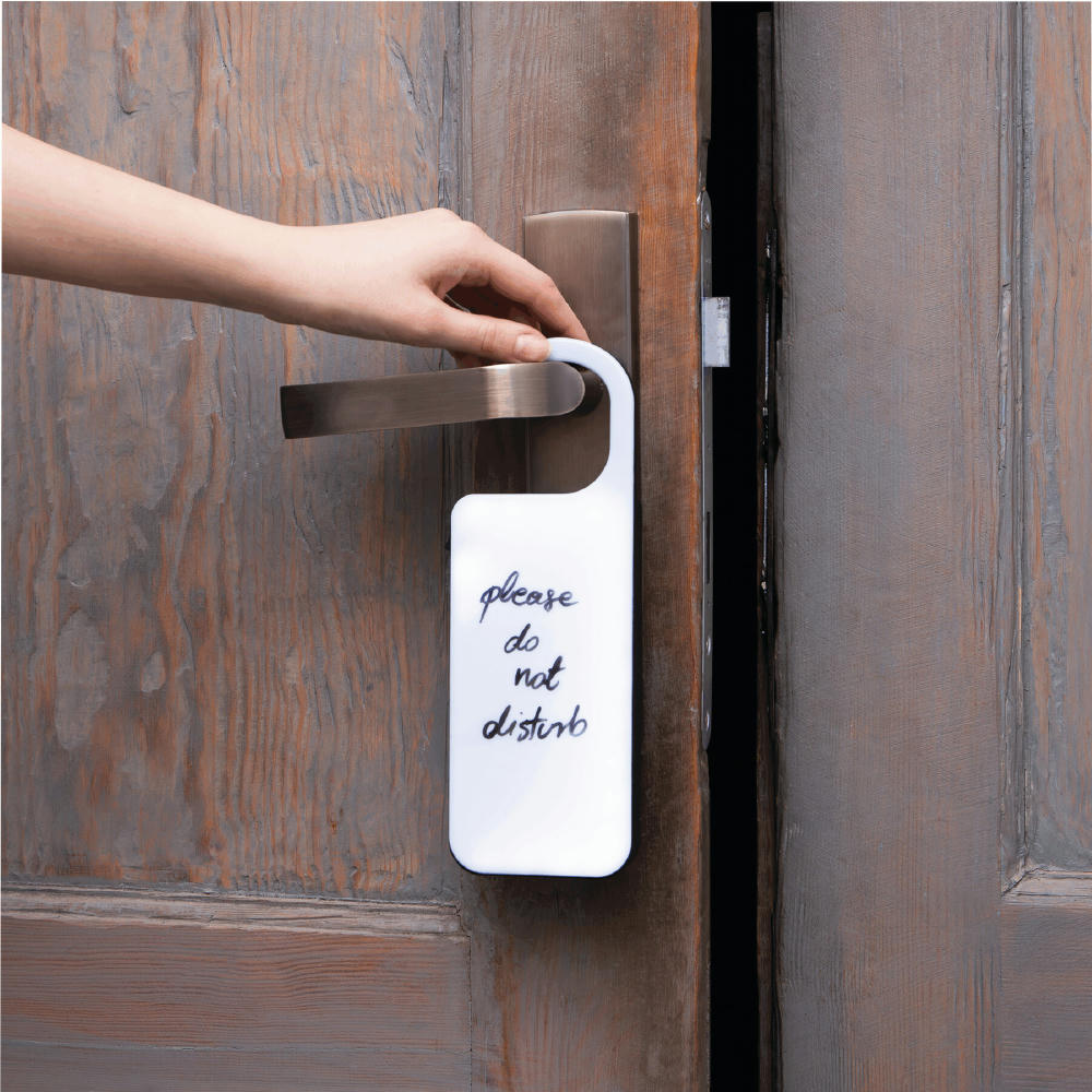 DO NOT DISTURB - LED-Türhänger Werbeartikel