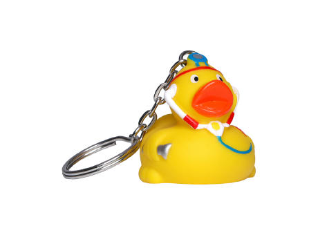 Schlüsselanhänger Ente Doktor bedrucken