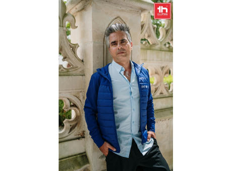 THC SKOPJE. Herren-Kapuzenjacke aus 300T-Taft bedrucken