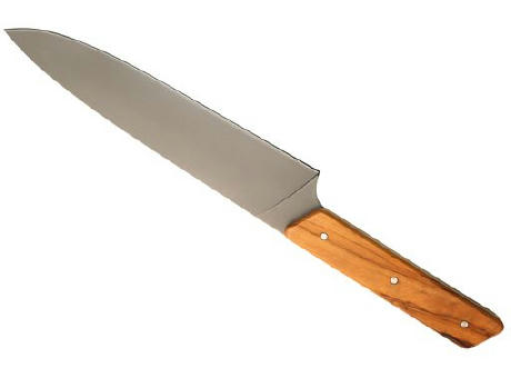 Chef Messer 'Stavanger', Olivenholz Werbeartikel