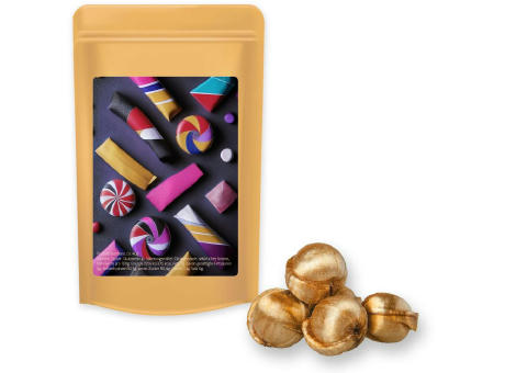 Product image Goldnüsse Bonbons, ca. 80g, Standbeutel Midi Werbeartikel