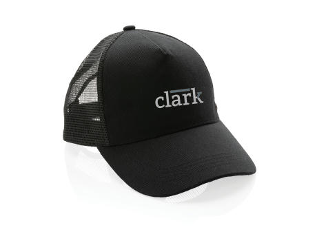 Impact AWARE™ 190gr Brushed rCotton 5 Panel Trucker-Cap Werbeartikel