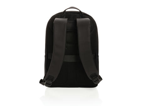 Swiss Peak Deluxe PU Laptop-Rucksack, PVC-frei bedrucken