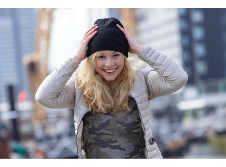 Impact AWARE™ Classic Beanie mit Polylana® Werbeartikel