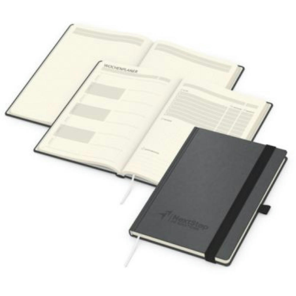 Notizbuch Hardcover orgaLine Mainbook Wochenplaner To-dos Prioritäten Ideen Werbeartikel