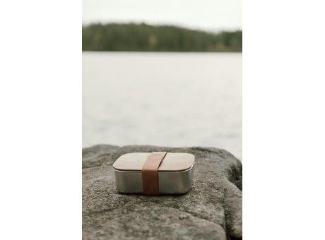 VINGA Ciro Lunchbox aus RCS recyceltem Stahl Werbeartikel