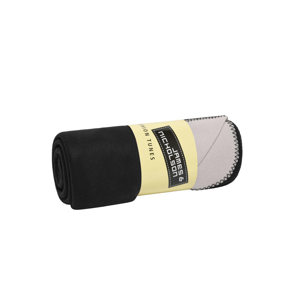 Product image Bonded Fleece Blanket - Hochwertige zweischichtige Fleecedecke für Büro, Gastronomie oder für zuhause Werbeartikel