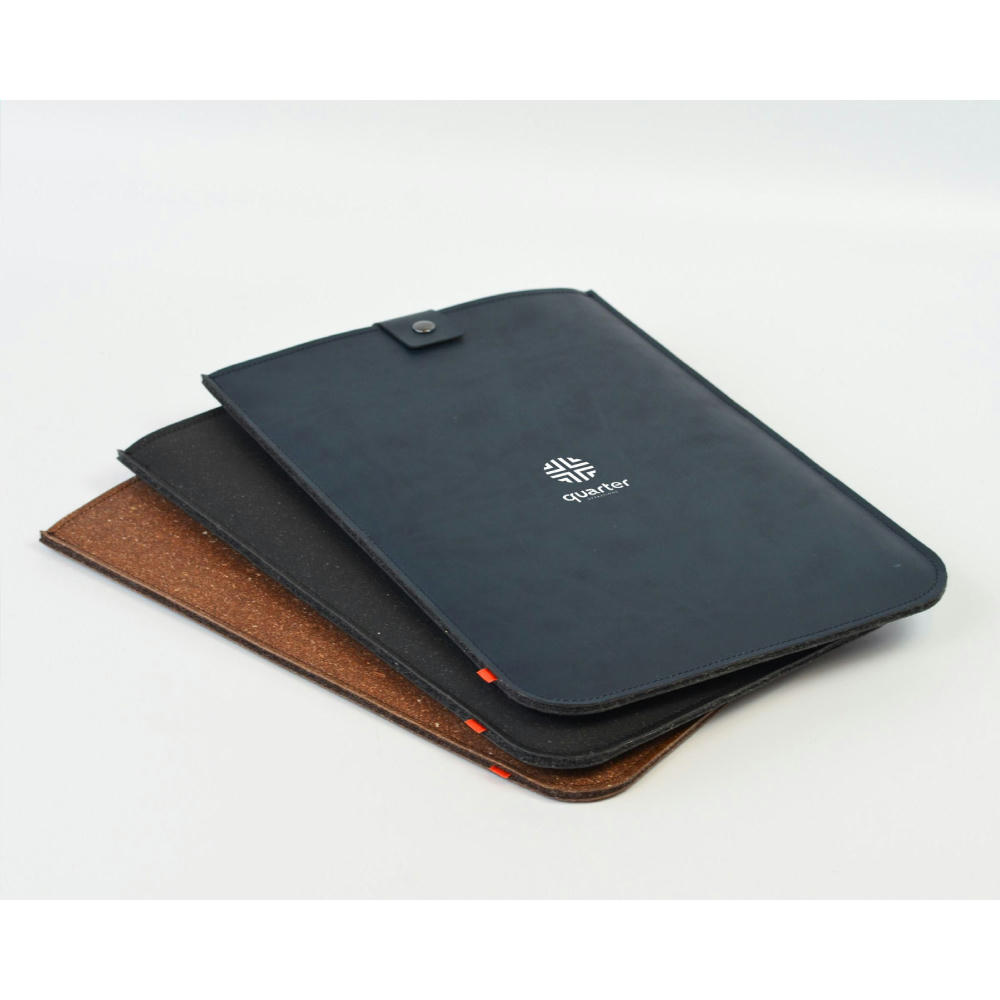 Product image Recycled Leather Laptop Sleeve 16" Werbeartikel