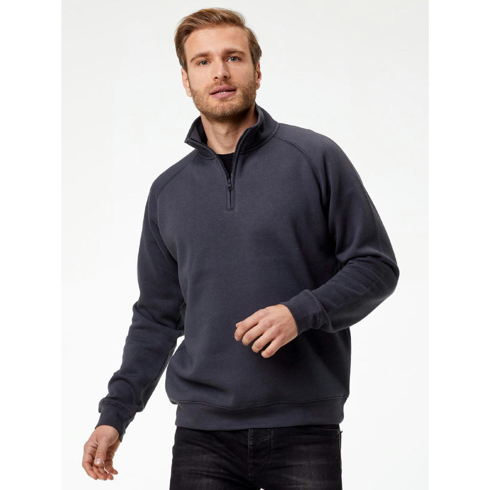 BS Sirio Pullover mit halbem Reißverschluss, 280 gr/m² Werbeartikel