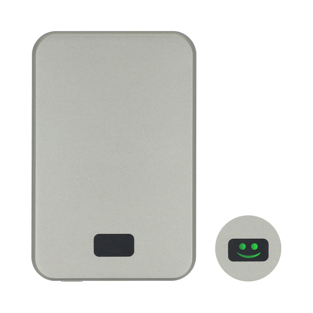 Xoopar Smile Wireless Mirror Powerbank Kompatibel mit MagSafe 5000 mAh Werbeartikel