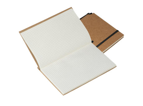 Product image Notizbuch mit Umschlag aus Karton Werbeartikel