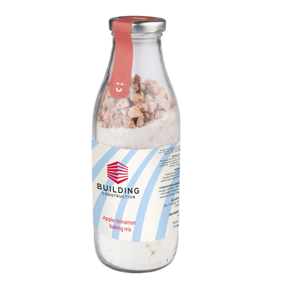 Backmischungen in Flasche Werbeartikel