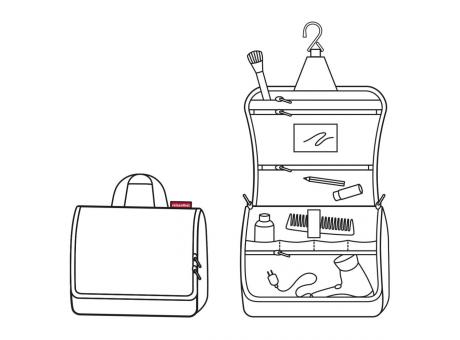 toiletbag XL black Werbeartikel