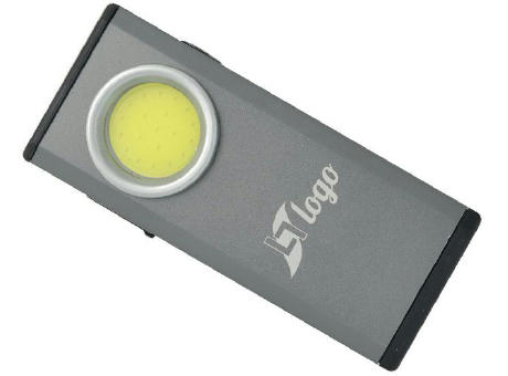 Magnetische wiederaufladbare 2 in 1 Taschenlampe 'Proxima' Werbeartikel