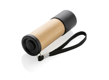 Bambus- und RCS-Recyclingplastiktaschenlampe Werbeartikel