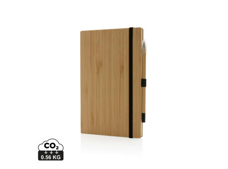 Product image Bambus-Notizbuch und Infinity-Bleistift im Set Werbeartikel