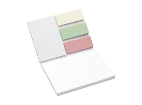 Memo Sticky Notes and Markers Recycled Paper Notizblock Werbeartikel