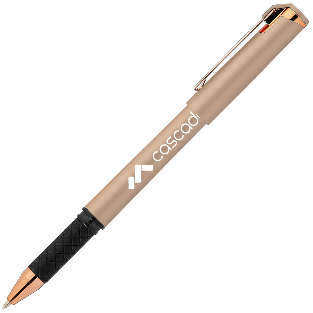 Product image Islander Softy Roségold Designer Metallic Gelschreiber - m/Stylus Werbeartikel